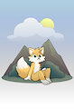 Wallpaper art commission Alex :3 by AlexUmkaArt