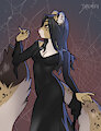Morticia Quickie by DragonFU