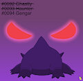 Gengar Buttdex Entry by pichu90