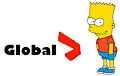 Global Television Network with Bart Simpson by ToonDisneyXD2009