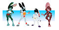 Adoptable Bunny Set 2 (Closed) by PantyRanger