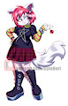 adoptable  cat girl by NoriNoir