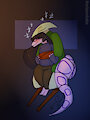 Snake Cuddles by rockpankake