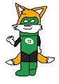 Green Lantern Tails Is Ready