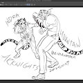 Indra vs Mountain WIP by riverhayashi