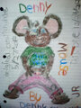 Denny Mouse, First Draw Draft Colored by KushHeadFievelAndNubs