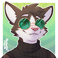 Icon commission for @Furry_hiena by Mytigertail