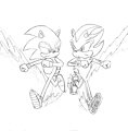 Sonictober Day 30 - Strife by LoneWolf23k