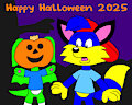 Happy Halloween 2025 by CartoonFoxArt2002