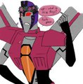 flower crowned Starscream