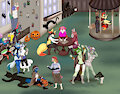 The Halloween party by greenmouse