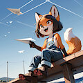 Flying in the sky by picker52578