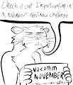 NO COMM NOVEMBER by difl