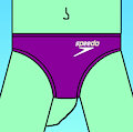 Kjartan's Purple Speedo by TerryTheBlueFox