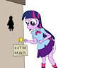 twilight poops her diaper full 1 by mucky