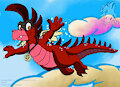 Enter the Red Dragon ~ Cardinal by Spotty2Wily