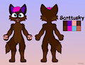 Refsheet commission for Santtusky :3 by AlexUmkaArt