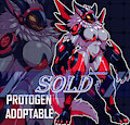 [ADOPTABLE] / Sky Predator Protogen by Sheecktor