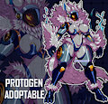 [ADOPTABLE] / Blaze Cometnova Protogen by Sheecktor
