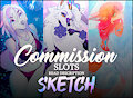 sketch commission post !OPEN! by KilianKuro