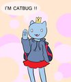 Catbug Princess by fehlerbun