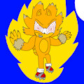 Fleetway the werehog by AngelPink1