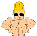 Shirtless Johnny Bravo by ChavoAndFriends