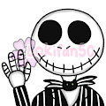 Jack skellington wave emote by Lokifan20