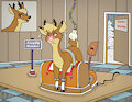 Rudolph the Red Nosed Reindeer: The Movie - The Naughty Raindeer Room by CheetorPrime