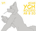 ✨ YCH #046 Auction is Open! 🌟 by ROO310