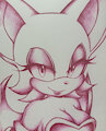 rouge sketch by PurpleNightmaren