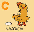 C is for Chicken #1 (My Version) - Baby Chick (Teen Titans Go!)