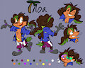 Noa ref sheet by Foxlover91