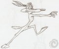 Wile E. Coyote, Against The Wind! 