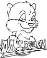 COMMISSION: Midway Otter's Badge 