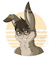 Headshot Commission - Male Bunny