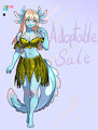Axolotl Gal sale by Arcteuz