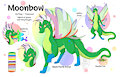 Reference Sheet Commission - Moonbow by fennekfuchs