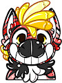 Pooltoy sticker for Piña