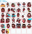 Stickers Pack for Liam Bunnibun