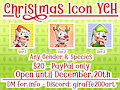 OPEN CHRISTMAS ICON YCH | SLOTS AVAILABLE