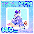 [YCH] Sitting Pooltoy by henryjdoe