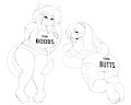 Boobs vs Butts by KingTaiga