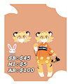Kimono Tiger Adoptable ! [SOLD]