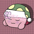 Sleeping kirby by Lokifan20