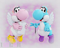Delightful Yoshi Angels~ by KraftTwerk