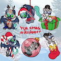 YCH Xmas Pony - Commission SOLD