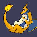 Charizard & Typhlosion Hug