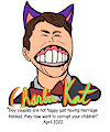 Charlie Kat 18 sticker pack not related to charlie kirk for sale by CraftyAndyArt