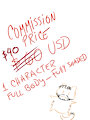 Commission price by imposterDude